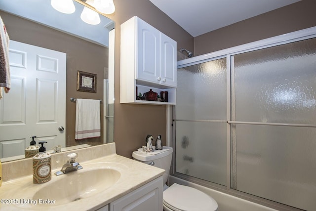 79 Ivy Ct, Brandenburg, KY 40108 - full bath with vanity, bath / shower combo with glass door, and toilet