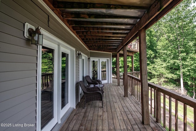 79 Ivy Ct, Brandenburg, KY 40108 - view of deck