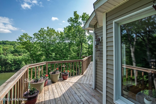 79 Ivy Ct, Brandenburg, KY 40108 - view of wooden deck