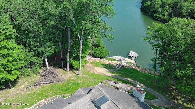 79 Ivy Ct, Brandenburg, KY 40108 - aerial view of property and surrounding area with a nearby body of water