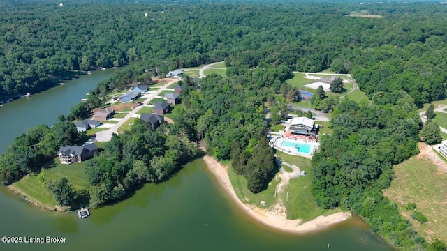 79 Ivy Ct, Brandenburg, KY 40108 - view of property location featuring a heavily wooded area and a nearby body of water