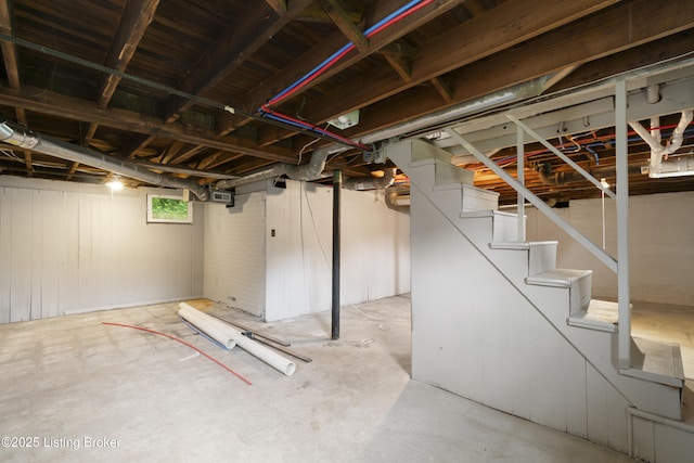 1011 Wetterau Ave, Louisville, KY 40217 - basement with stairs