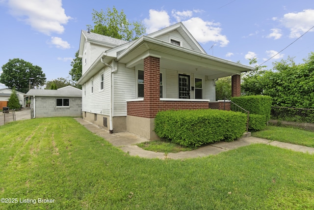1011 Wetterau Ave, Louisville, KY 40217 - view of home's exterior with a porch
