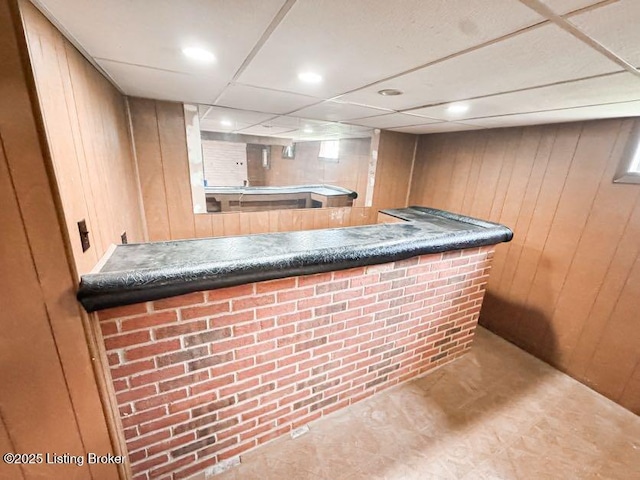 6302 Casper Dr, Louisville, KY 40258 - indoor bar with wooden walls