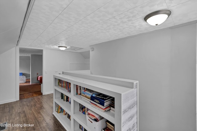 1433 Indiana Ave, Louisville, KY 40213 - corridor featuring dark wood-type flooring and baseboards