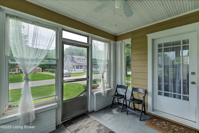 1433 Indiana Ave, Louisville, KY 40213 - sunroom / solarium featuring ceiling fan
