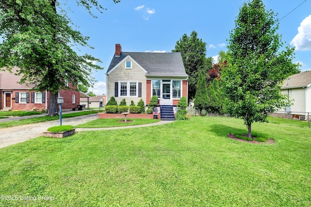 1433 Indiana Ave, Louisville, KY 40213 - view of front of property with a chimney and driveway