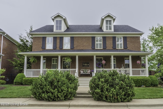 895 Woodlawn Rd Unit 2, Bardstown, KY 40004 - view of front facade with a porch and brick siding