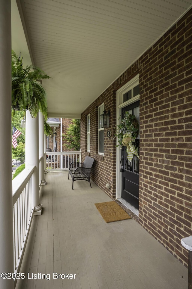 895 Woodlawn Rd Unit 2, Bardstown, KY 40004 - deck featuring a porch
