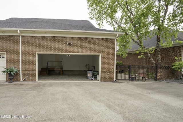 895 Woodlawn Rd Unit 2, Bardstown, KY 40004 - view of property exterior with brick siding, fence, and driveway