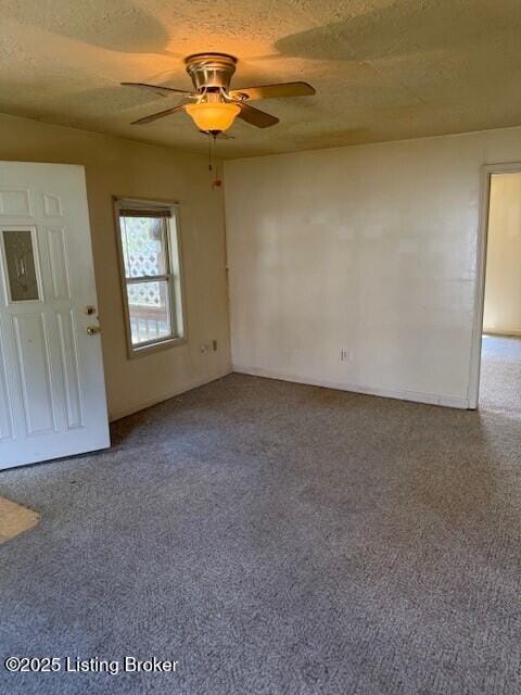 229 Beech Grove Rd, Shepherdsville, KY 40165 - unfurnished room featuring a ceiling fan and carpet flooring