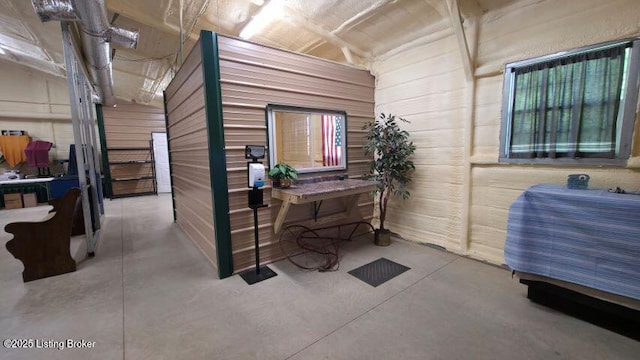 744 Bear Creek Rd, Leitchfield, KY 42754 - misc room with finished concrete floors
