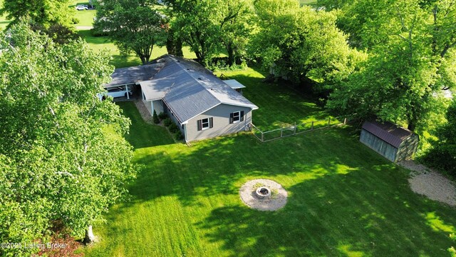 117 Northridge Dr, Bedford, KY 40006 - view from above of property