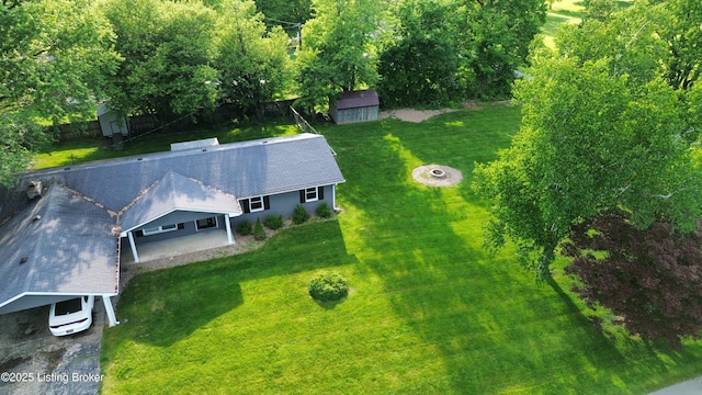 117 Northridge Dr, Bedford, KY 40006 - aerial view of property and surrounding area