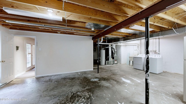 11404 Reality Trl, Louisville, KY 40229 - basement with independent washer and dryer