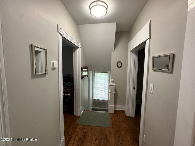 2935 S 3rd St, Louisville, KY 40208 - hallway with wood finished floors and baseboards