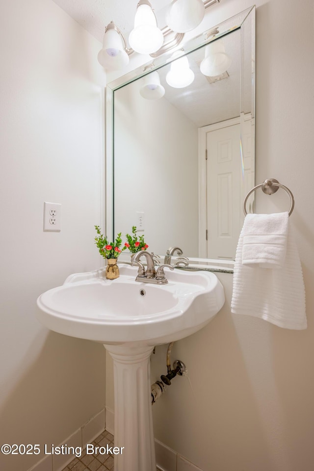 3809 Chamberlain Ln Unit C, Louisville, KY 40241 - bathroom with tile patterned floors and a sink