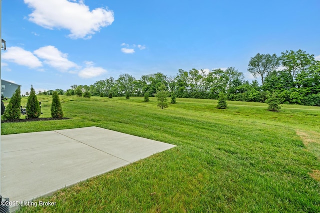124 Exploration Path, Shelbyville, KY 40065 - view of grassy yard with a patio