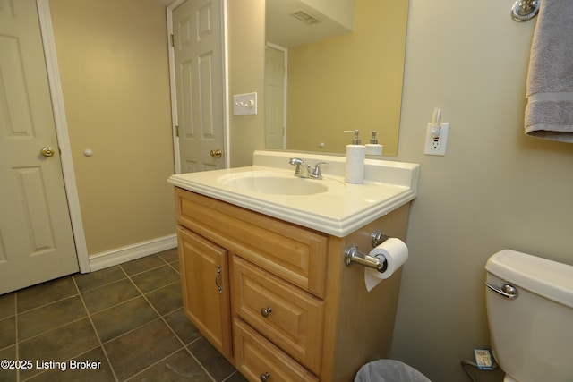6211 Perrin, Crestwood, KY 40014 - bathroom with tile patterned floors, toilet, and vanity