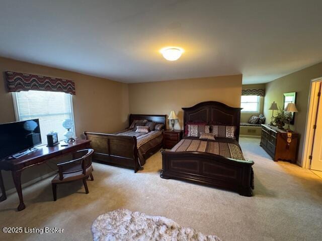 10606 Black Iron Rd, Louisville, KY 40291 - bedroom featuring light colored carpet