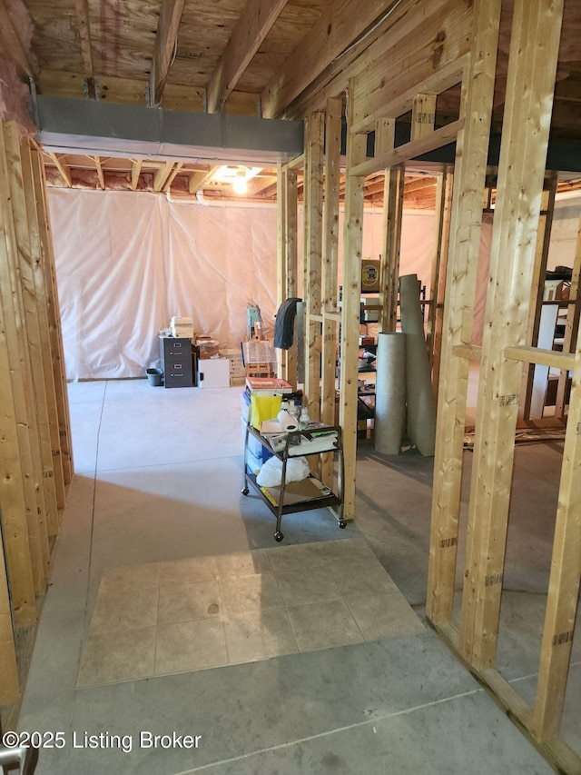 7201 Creekton Dr, Louisville, KY 40241 - view of unfinished below grade area