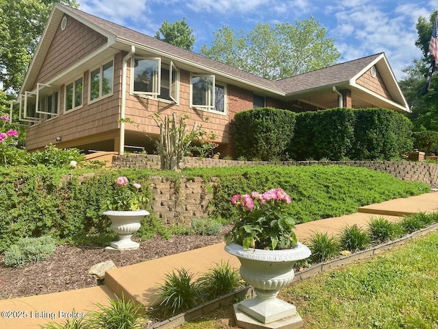 1222 Mountain View Rd, Falls Of Rough, KY 40119 - view of front of house featuring a shingled roof