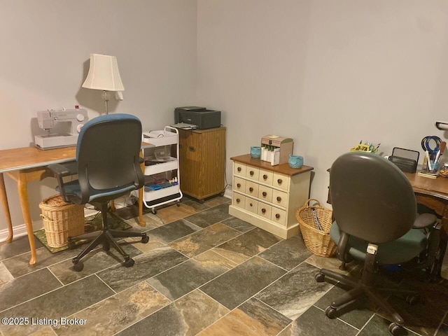 1222 Mountain View Rd, Falls Of Rough, KY 40119 - home office with stone tile floors