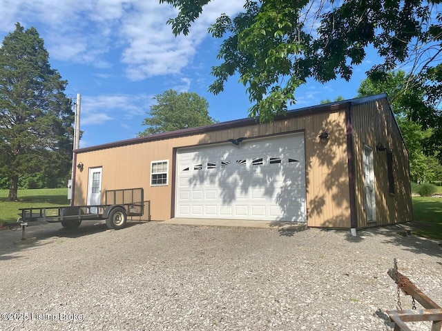 1222 Mountain View Rd, Falls Of Rough, KY 40119 - view of detached garage