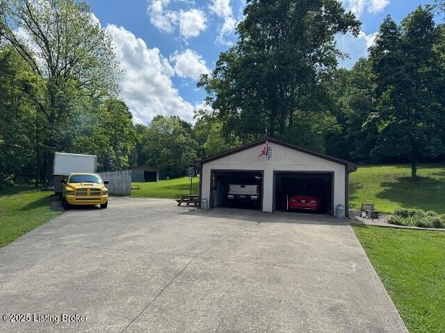 139 Mountain View Estates Rd, Elizabethtown, KY 42701 - view of detached garage