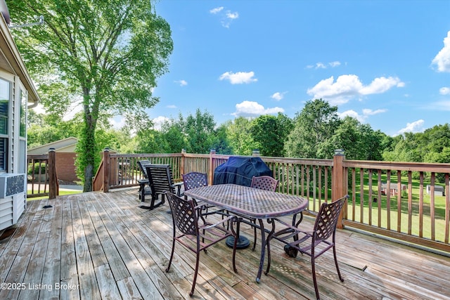 1401 Brooks Hill Rd, Brooks, KY 40109 - deck featuring outdoor dining space