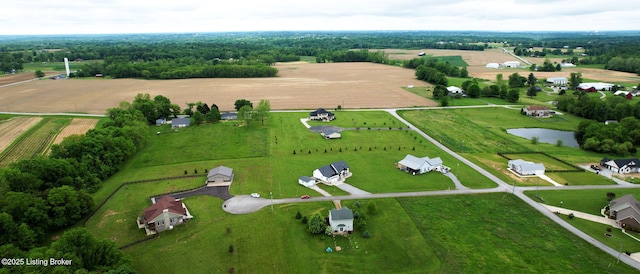 30 Bell Ct, Bedford, KY 40006 - overview of rural landscape with a nearby body of water