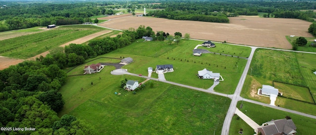 30 Bell Ct, Bedford, KY 40006 - aerial view of property and surrounding area featuring rural landscape and a pastoral area