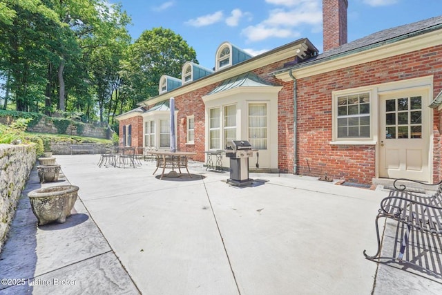 1802 Park Boundary Rd, Louisville, KY 40205 - view of patio featuring a grill