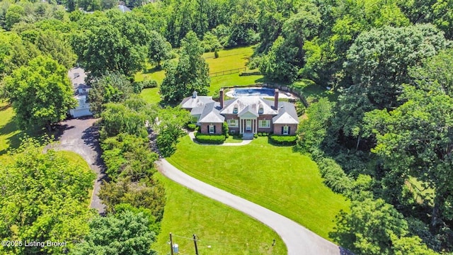 1802 Park Boundary Rd, Louisville, KY 40205 - view from above of property