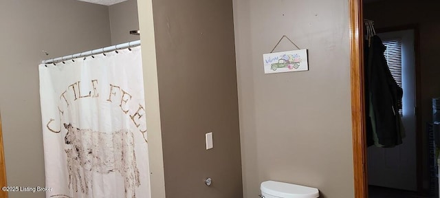 7 Dylan Ln, Upton, KY 42784 - bathroom with toilet and a shower with curtain