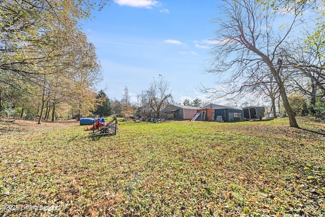 264A Saint Catherine St, New Haven, KY 40051 - view of green lawn featuring an outbuilding