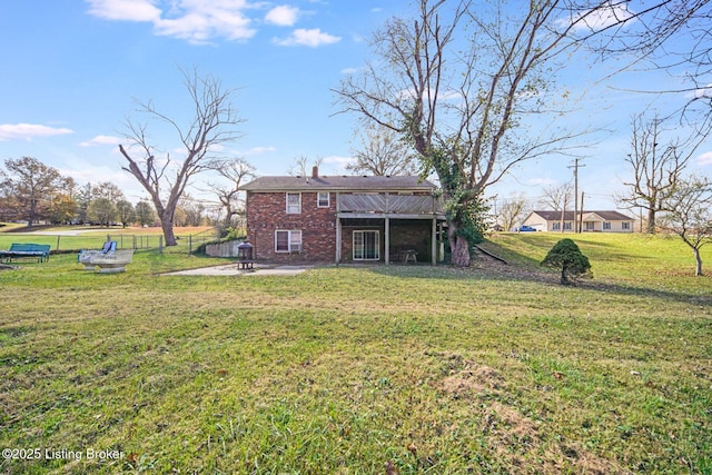 264A Saint Catherine St, New Haven, KY 40051 - rear view of house featuring brick siding and a patio