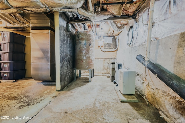 3085 Centerview Rough River Ln, Hudson, KY 40145 - view of unfinished basement