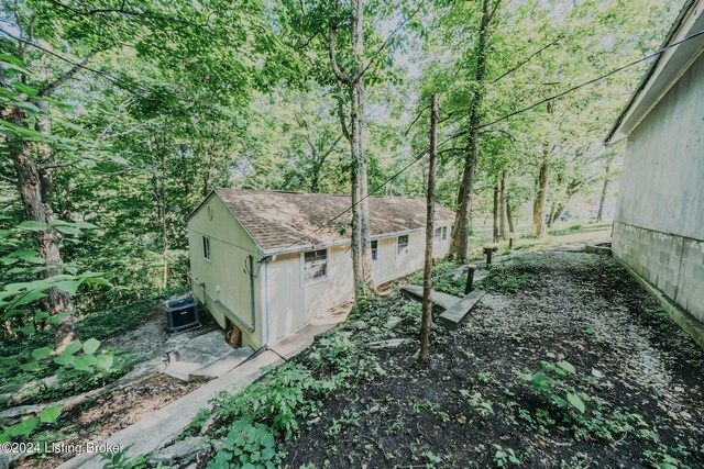 3085 Centerview Rough River Ln, Hudson, KY 40145 - view of yard with a wooded view