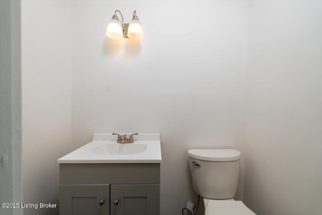 6100 Jessamine Ln, Louisville, KY 40258 - half bathroom with vanity and toilet