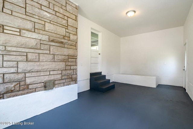 6100 Jessamine Ln, Louisville, KY 40258 - interior space with finished concrete flooring