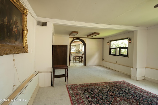 357 Ridgeway Ave, Louisville, KY 40207 - unfurnished room featuring light colored carpet