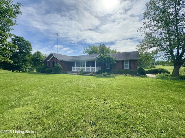 11569 New Haven Rd, New Haven, KY 40051 - view of front facade featuring a front yard