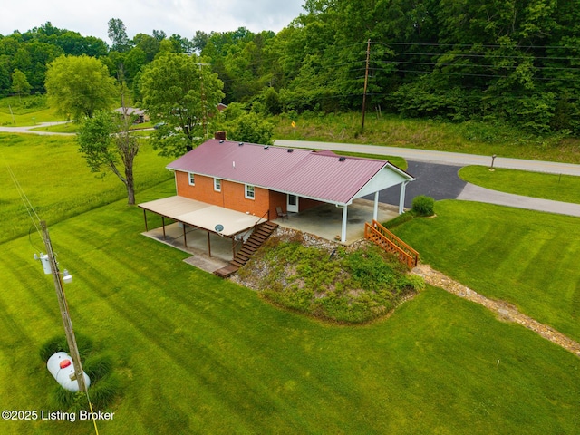 2200 Anneta Rd, Leitchfield, KY 42754 - aerial view of property and surrounding area