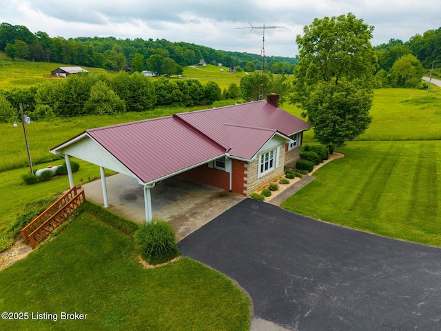 2200 Anneta Rd, Leitchfield, KY 42754 - drone / aerial view