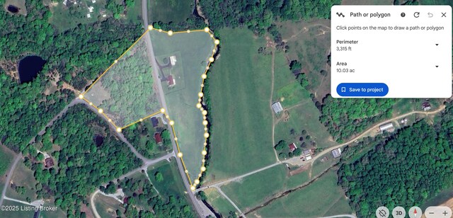 2200 Anneta Rd, Leitchfield, KY 42754 - aerial map of property and surrounding area