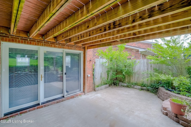 view of patio / terrace