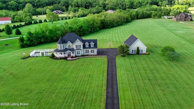 view of subject property