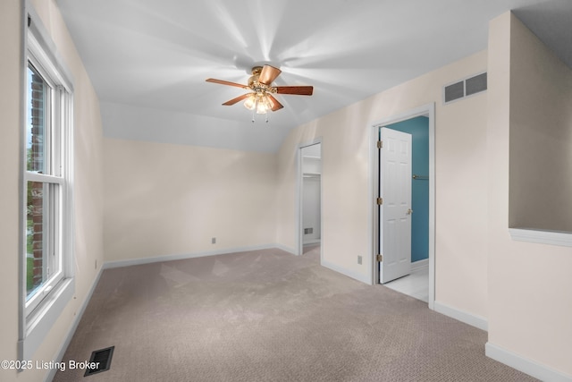 10304 Spring Meyer Rd, Louisville, KY 40223 - unfurnished room with carpet, a ceiling fan, and baseboards