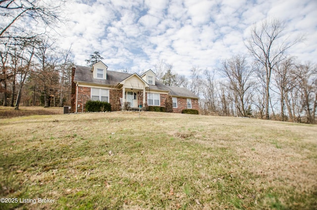 562 Peaceful Way, Shepherdsville, KY 40165 - view of front facade featuring a front yard and brick siding